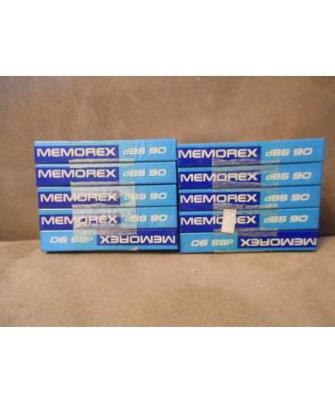 Memorex 90-Minute DBS Audio Tape (10-Pack) (Discontinued by Manufacturer)