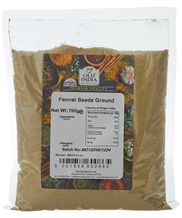 Old India Fennel Seeds Ground 750g 750 g (Pack of 1)