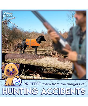 High Visibility Reflective Fleece Dog Coat - Leash Hole 5 Sizes | Safe Outdoor Wear for Day & Night - Yellow M - Buy Online on GoSupps.com