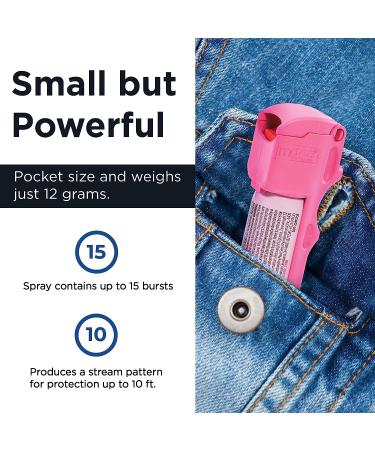 mace Mace Brand Personal Pepper Spray (Hot Pink) 12 ft Hot Pink 1 - Buy Online on GoSupps.com