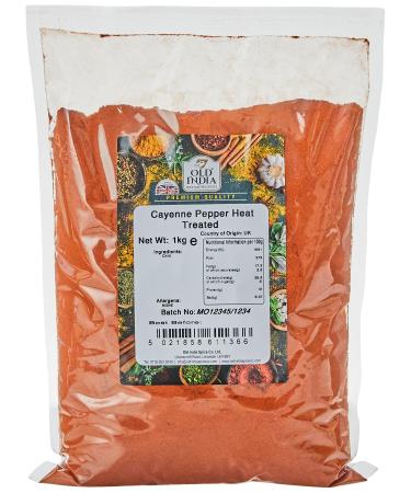 Old India Cayenne Pepper Heat Treated 1kg 1 kg