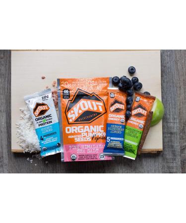 Skout Backcountry Organic Energy Bars - Peruvian Chocolate (12 Count) | Buy Internationally - Buy Online on GoSupps.com