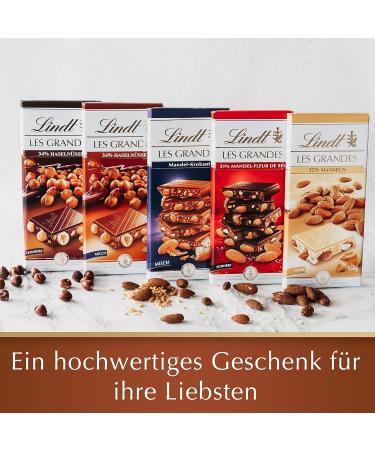 Lindt 1 barre de chocolat noir 34% noisettes 150 g Chocolat noir 150 g (Pack of 1) - Buy Online on GoSupps.com