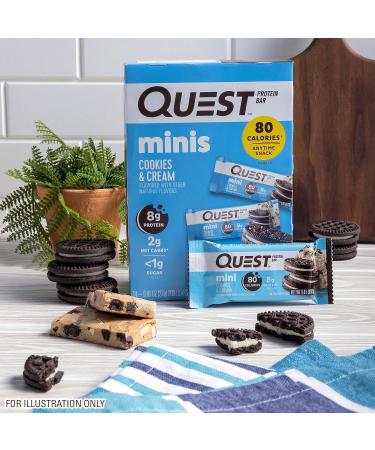 Quest Mini Bars Cookies n Cream 14/Box - Buy Online on GoSupps.com
