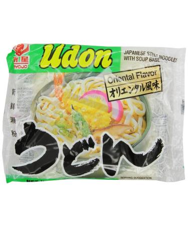 Myojo Udon Japanese Style Noodles with Soup Base, Oriental Flavor, 7.22-Ounce Bag (Pack of 15)