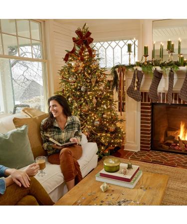 Thymes Frasier Fir Heritage 4-Wick Candle Luxurious Holiday Candle with Siberian Fir Cedarwood & Sandalwood 21oz Green Scented Candle for Home Fragrance International Shipping Available - Buy Online on GoSupps.com