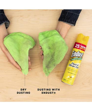 Endust Multi-Surface Lemon Zest Cleaning Spray 12.5oz (2-Pack) - Dusting and Polishing Formula - Buy Online on GoSupps.com