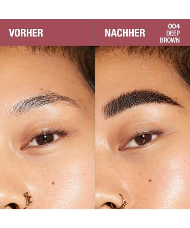 Manhattan Wonder'Freeze Brow Lamination Gel 004 Deep Brown waterproof and smudge-proof brow gel that shapes and sets - Buy Online on GoSupps.com