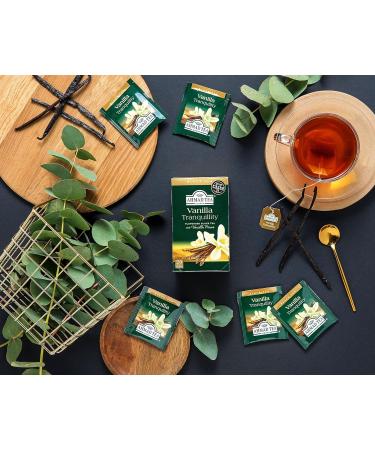 Ahmad Tea Vanilla Tranquility Black Tea - 20 Teabags | Vanilla Tranquility 20 Count (1 Pack) - Buy Online on GoSupps.com