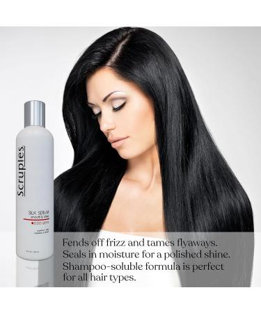 Scruples Smooth & Shine Silk Serum | Lightweight Gloss & Frizz Control | Long-Lasting Silky Finish for All Hair Types | Damage & Thermal Protection | For Men & Women - Shop Internationally - Buy Online on GoSupps.com