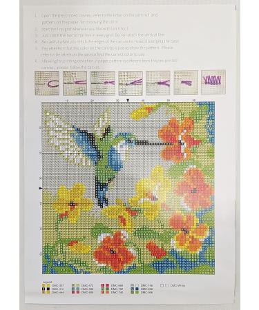 LAPATAIN Latch Hook Kit for DIY Throw Pillow Cover - 17X17inch - Blue Bird Design - Buy Online on GoSupps.com