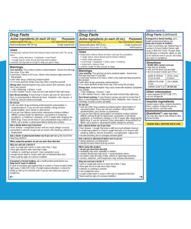 Genexa Clean Day + Night Cold & Flu Relief Max Strength Dye Free 0% Artificial Additives Acetaminophen Fever Reducer Cough Suppressant Antihistamine Organic Blueberry Flavor 12 fl oz (2 Pack) Daytime + Nighttime Col  - Buy Online on GoSupps.com