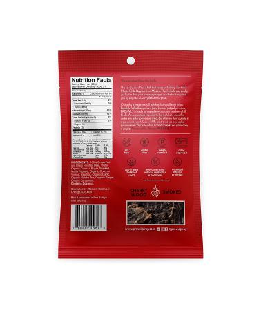 Bulk Grass Fed Beef Jerky - Low Sodium, Keto, Paleo | Spicy 3 Pack (2.25oz each) | 12g Protein | Gluten & Soy Free - Buy Online on GoSupps.com