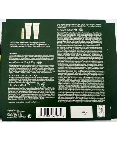 Aveda Moisturizing Travel Trio - Lip Saver & Hand/Foot Cream | International Shipping - Buy Online on GoSupps.com
