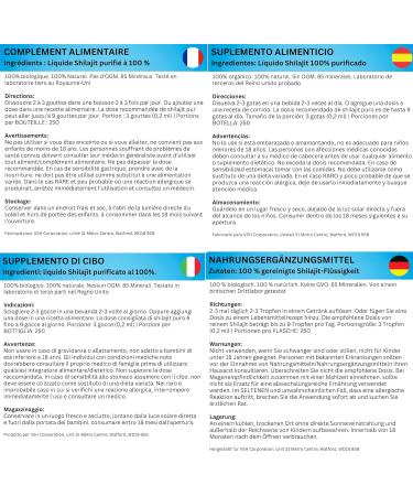 Black Gold Himalaya Shilajit Liquid Drops 30ml - Pure Ayurvedic Fulvic & Humic Resin with Trace Minerals - Maximum Potency - Buy Online on GoSupps.com