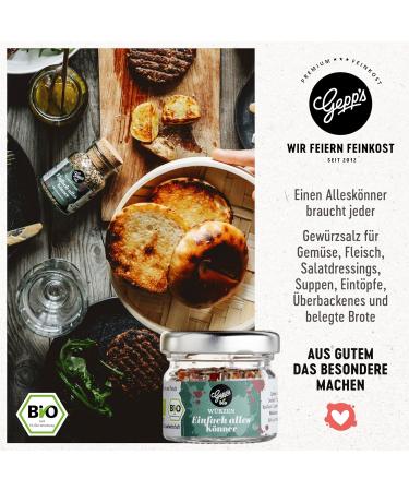 Gepp's Delicatessen Gift Set 'A Little Thing' - Gourmet Gift Set for Men & Women | Bruschetta Dip Strawberry Champagne Spread Spice Salt | Natural No Artificial Additives - Buy Online on GoSupps.com