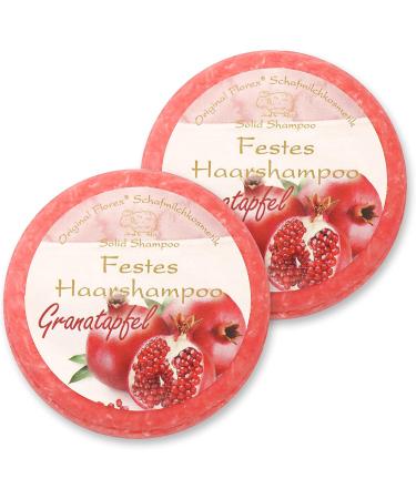  Florex Hair-fixing shampoo 2 x 58 g pomegranate with sheep's milk wrapped in plastic film - Buy Online on GoSupps.com