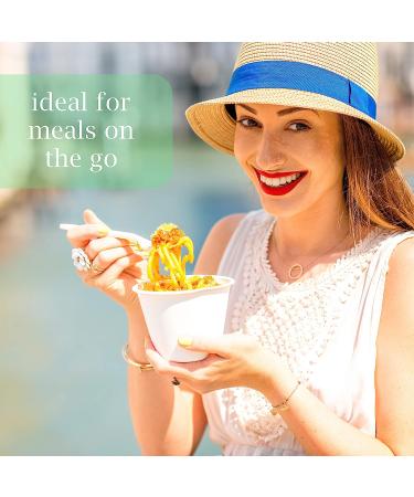 Plasticpro White Disposable Tea Spoons - 400 Mediumweight Spoons - Buy Online on GoSupps.com