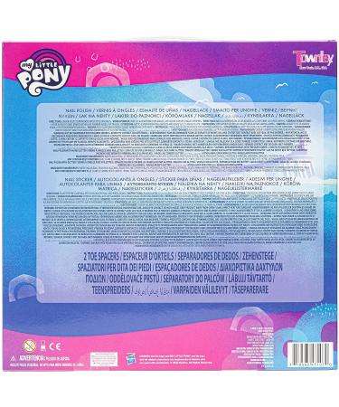 Townley Girl My Little Pony Peel-Off Nail Polish Set for Girls - Non-Toxic, Water Based, Glittery & Opaque Colors with Toe Spacers & Stickers - Buy Online on GoSupps.com
