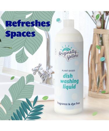 Buy Plant-Based Dish Soap | Fragrance & Dye-Free | Quick-Drying & Streak-Free | 16 Fl Oz (3-Pack) - International Shipping Available - Buy Online on GoSupps.com