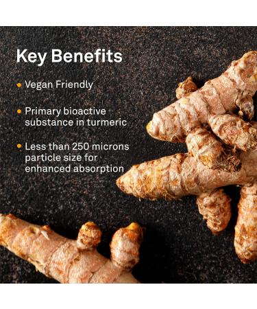 Organika Curcumin 500 mg- Anti-Inflammatory Antioxidant Joint Pain Relief Natural Tonic- 150 vcaps - Buy Online on GoSupps.com