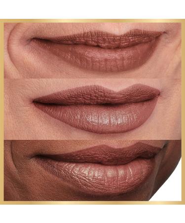 L'Or al Paris Age Perfect Luminous Hydrating Lipstick Brilliant Brown 0.13 oz - Nourishing Serum, Long-Lasting Moisture - 100% Authentic, 0.13 Ounce - Buy Online on GoSupps.com