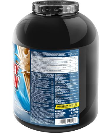 Ironmaxx 100% Whey Protein Powder - Hazelnut 2.35kg | Low-Sugar Soluble Protein Powder | Available in Multiple Flavors - Best International Shipping - Buy Online on GoSupps.com