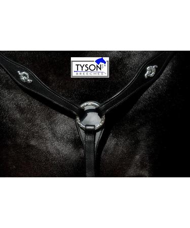 Jose Breastplate Show - Premium Portuguese Spanish Black Brown for WB XF XXF Calfblood - Tysons VB WB XF XXF - Shop Now! - Buy Online on GoSupps.com