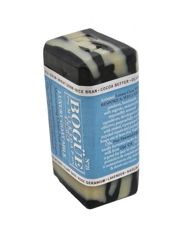 Goat Milk Soap Gift Set - BOGUE Chiefs Peak Blend No.21 with Activated Charcoal Kaolin Clay Cedarwood Rosemary & Frankincense | Facial Brush & Tray Included - Premium International Shipping - Buy Online on GoSupps.com