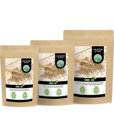 Alpi Nature Carvi Graines 500g Graines de Carvi Enti res pour la Cuisine et la P tisserie 500 g (Lot de 1) - Buy Online on GoSupps.com