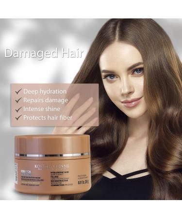 Korth Guyenne Capillary Mass Rematch - Brazilian Keratin Hair Treatment Mask - Repair Damaged Locks, Reduce Breakage - 250g - Buy Online on GoSupps.com