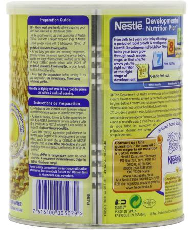 Nestle Cerelac Stage 1 From 6 Months Wheat with Milk 400 g (Pack of 4) - Buy Online on GoSupps.com