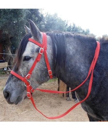 JF-Reitsport Bitless Shetty Bridle Set - Nylon with Reins | Navy | International Shipping Available - Buy Online on GoSupps.com