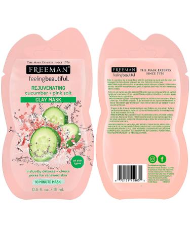 Freeman Facial Mask Variety Pack - 12 Count, Oil Absorbing, Anti Stress, Detoxifying, Revitalizing, Hydrating Beauty Face Masks - Buy Online on GoSupps.com