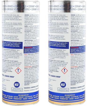 Barkeeper's Friend Powder Cleanser 21 oz-2 pk 595 g (Pack of 2) - Buy Online on GoSupps.com