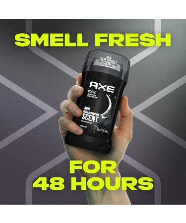 AXE Aluminum-Free Deodorant Stick for Men - Black Frozen Pear & Cedarwood Scent - 3oz (12 Count) - Buy Online on GoSupps.com