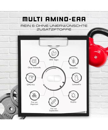 Multi Amino-EAA Pattern Code 500 Tablet - 1000 mg - Human Code Formula - Vegan - Plant Fermentation - Buy Online on GoSupps.com