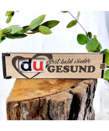 Get well soon gifts - chocolate bar gift box incl. Duplo You will soon get healthy - get well soon gifts men get well soon get well soon gifts women get well soon chocolate - Buy Online on GoSupps.com