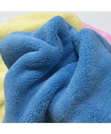 SUSISANG Candy Color Super Soft Washcloths Towel 6-Piece Set - Super Absorbent & Quick Drying Square Towels - Buy Online on GoSupps.com