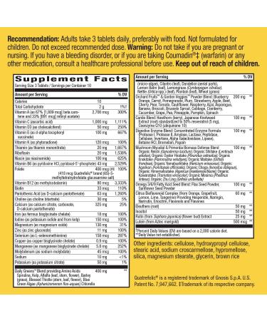 Nature's Way Alive! Max3 Daily Multi-Vitamin - 30 Tablets for Optimal Health - Buy Online on GoSupps.com