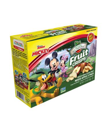Brothers-All-Natural Fruit Crisps Disney Junior Apples and Cinnamon Apples 5 Pack 1.23 oz (35 g)