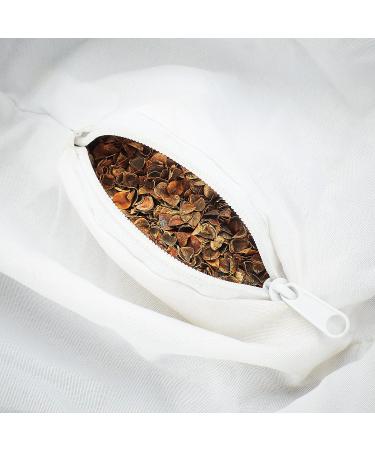 Retrospec Sedona Zafu Meditation Cushion with Buckwheat Fill - Yoga Pillow, Machine Washable, 100% Cotton Cover - Black - Buy Online on GoSupps.com
