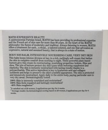MATIS PARIS R ponse Body Nutri-Motion Body Cream : SOS Nuri+ BODY CREAM #A0710081 - Buy Online on GoSupps.com