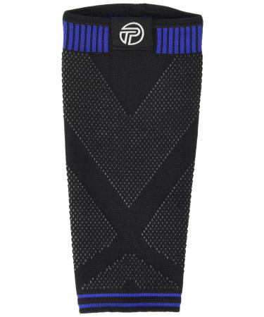 Pro-Tec Athletics 3D Flat Premium Calf Sleeve Medium Black/ Blue