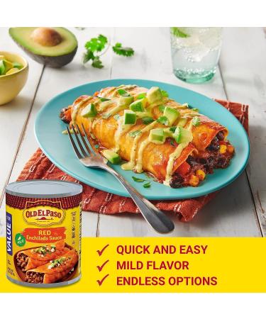 Old El Paso Enchilada Sauce Mild Red 28 oz - Pack of 6 | Authentic Mexican Flavor - Buy Online on GoSupps.com