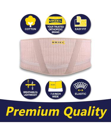URIEL Abdominal Belt - Post-Surgery Support for Men & Women | Belly Binder for Tummy Tuck Obesity & Waist Support - Buy Online on GoSupps.com