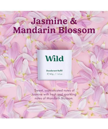 Wild - The Ultimate Full Monty Starter Kit - Purple Case with 5 x 40g Refills in a Variety of Scents - Refillable Deodorant - Aluminium Free - Long Lasting Protection - 100% Natural Ingredients - Buy Online on GoSupps.com