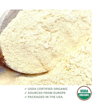 Organic Marshmallow Root Powder 16 oz - USDA Certified Althaea Officinalis Herb, 1 lb Powdered Pack - Althea Officinalis, Marshmellow Root Organic - Buy Online on GoSupps.com