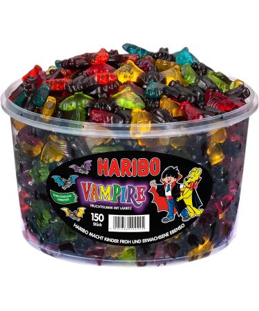 HARIBO Vampire paquet de 2 gomme de vin aux fruits avec r glisse confiserie 2 x 150 pi ces - Buy Online on GoSupps.com