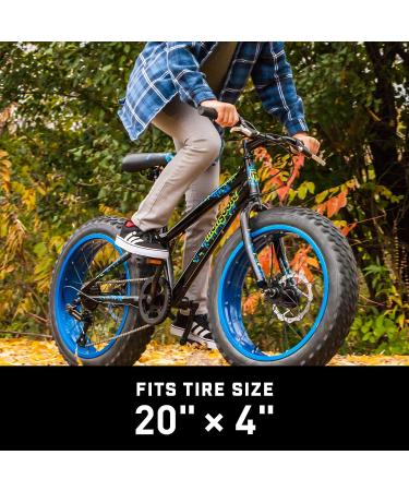 Mongoose Fat Tire Bike Tube - Schrader Valve - 20x4 Size Options - Buy Online on GoSupps.com
